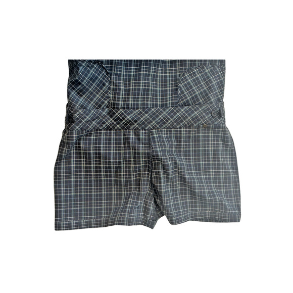 Lole Skort Athletic Skirt Navy Plaid Women’s Size 10 Pleated Quick Dry - Picture 7 of 8